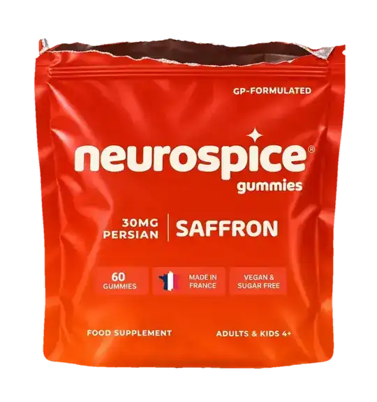 Neurospice Saffron Gummies pouch